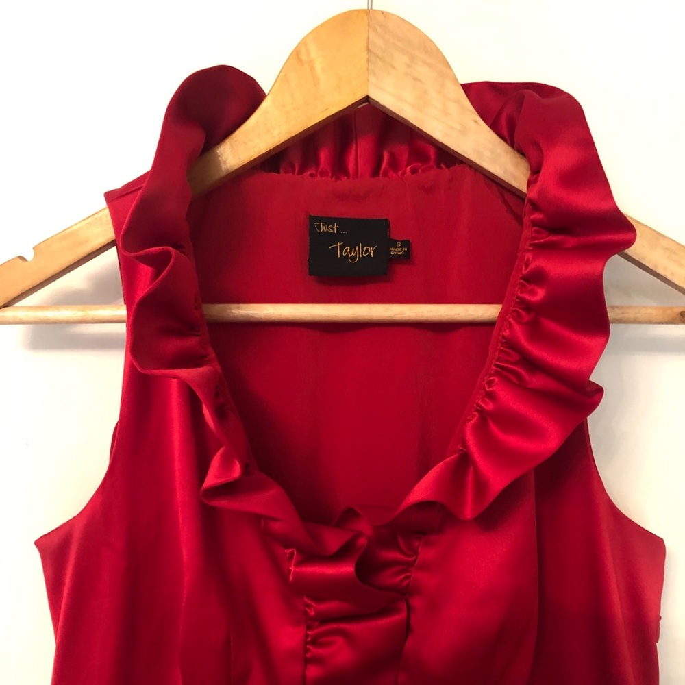 Red Cocktail Dress